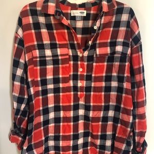 Womens Plaid Top